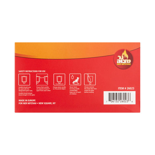 Neriot Candle Refills - 72 Pack