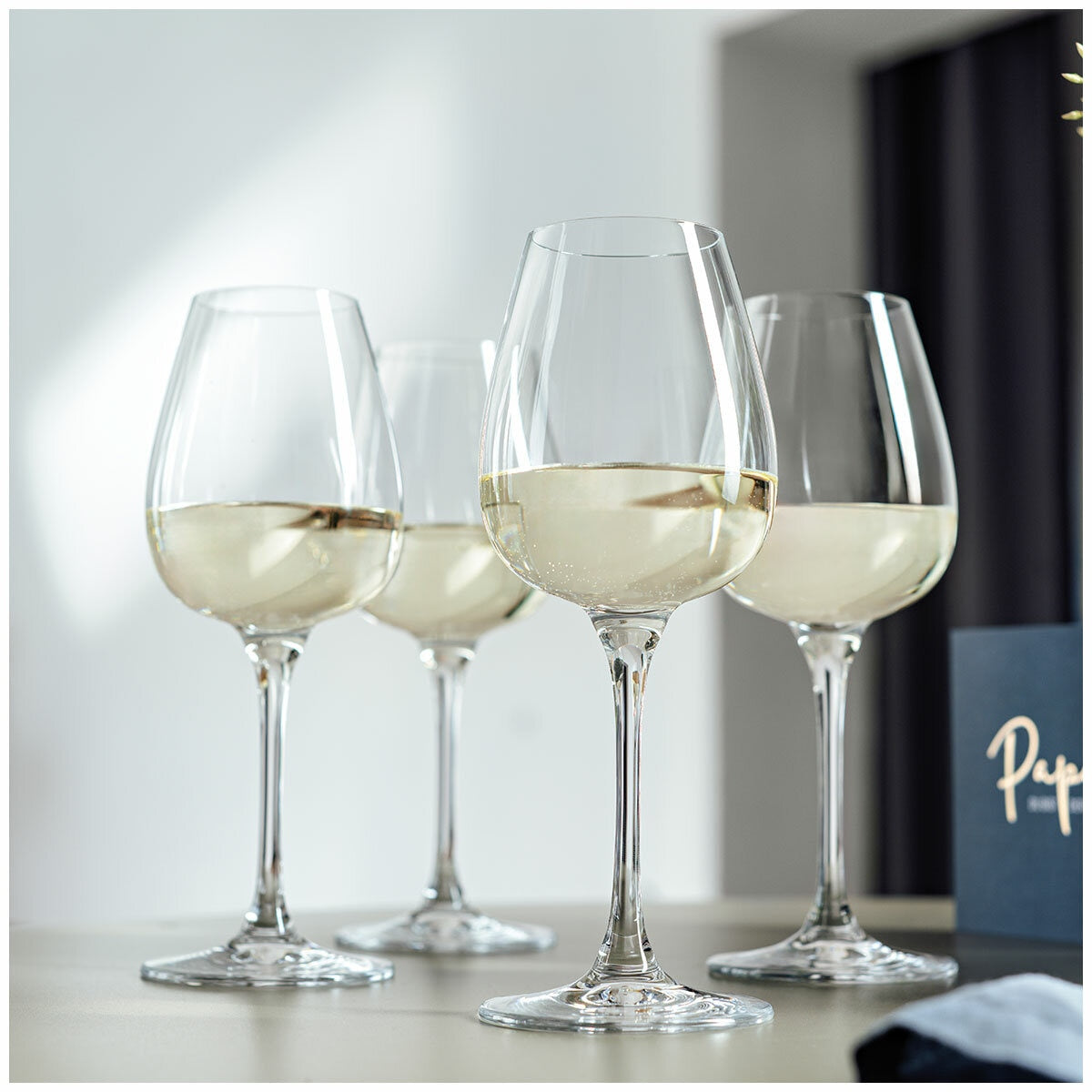 Villeroy & Boch Purismo Crystal Wine Glasses 12-Piece Set