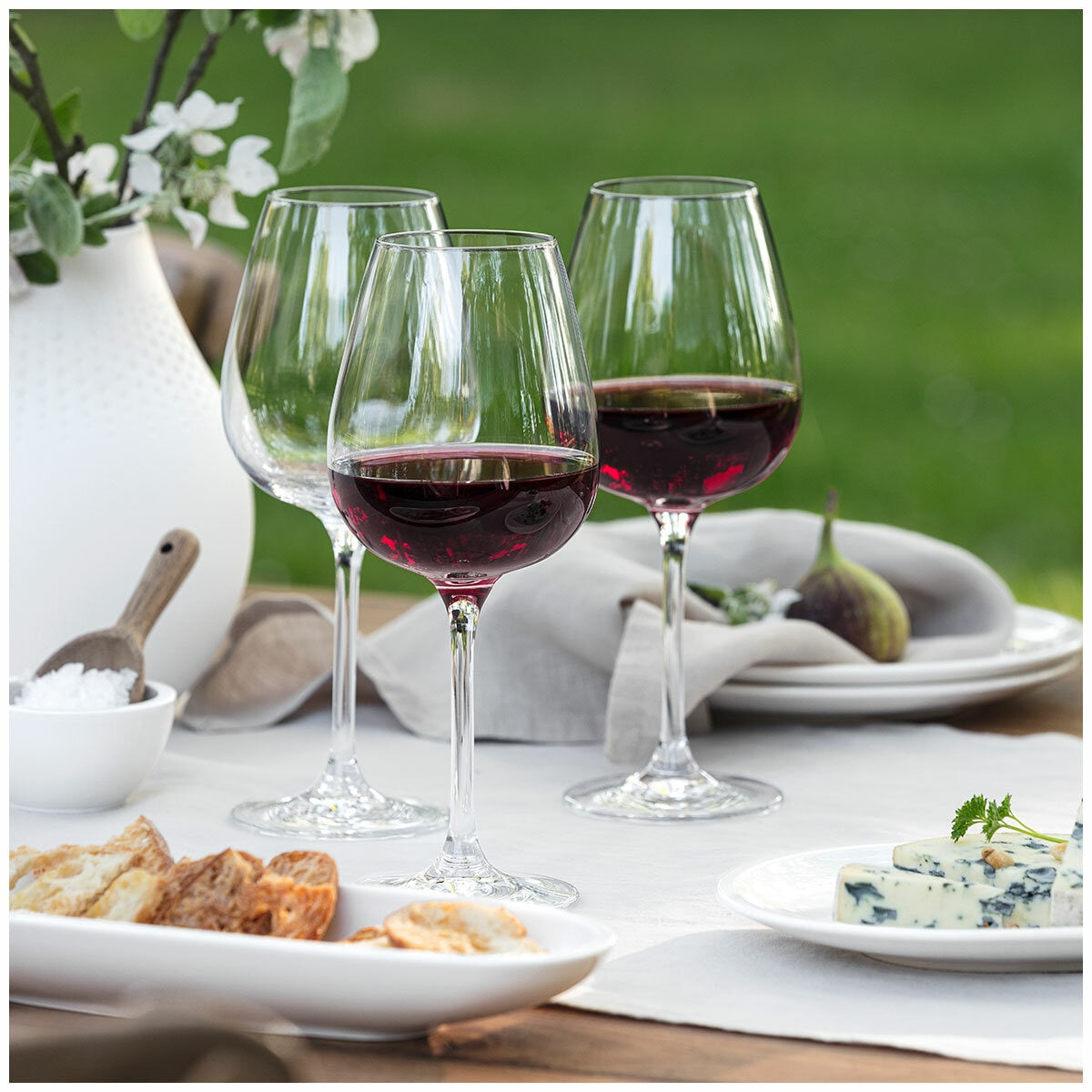 Villeroy & Boch Purismo Crystal Wine Glasses 12-Piece Set