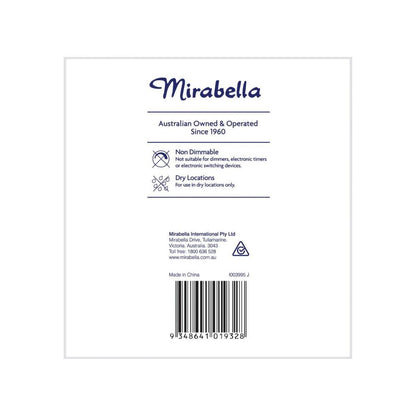 Mirabella Led Gls BC 14w 1400lum 2700k Warm White - 2 pack