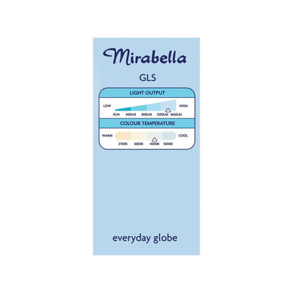 Mirabella Led Gls BC 14w 1400lum 4000k Cool White - 2 pack