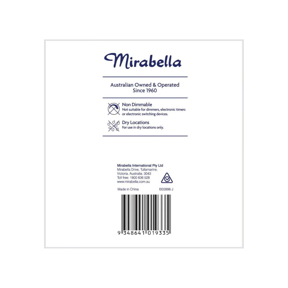 Mirabella Led Gls BC 14w 1400lum 4000k Cool White - 2 pack