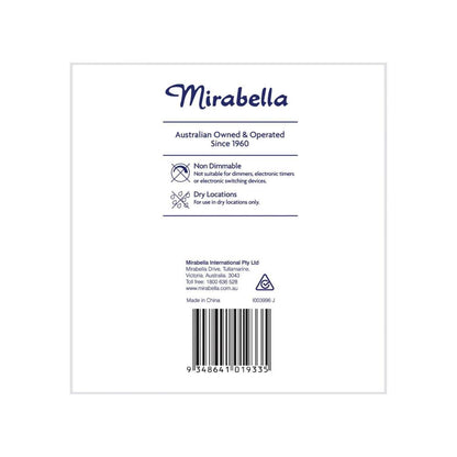 Mirabella Led Gls BC 14w 1400lum 4000k Cool White - 2 pack