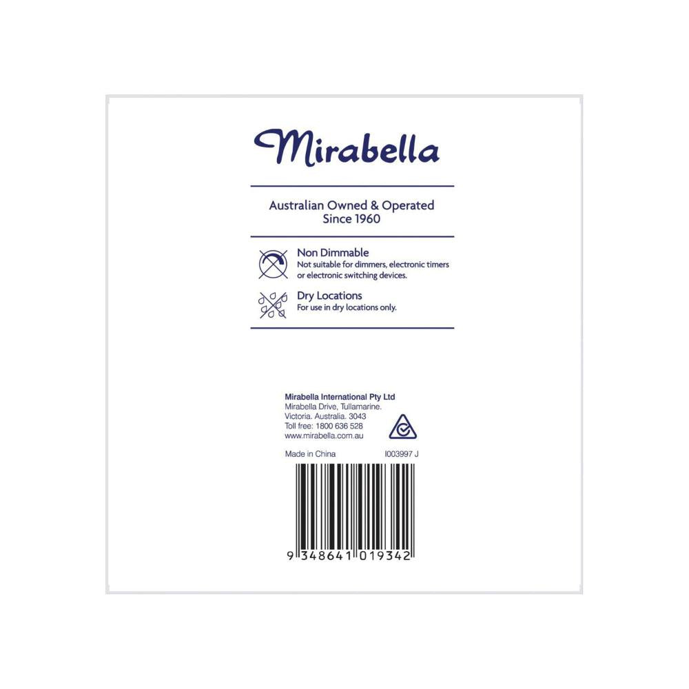 Mirabella Led Gls Es 14w 1400lum 2700k Warm White - 2 pack