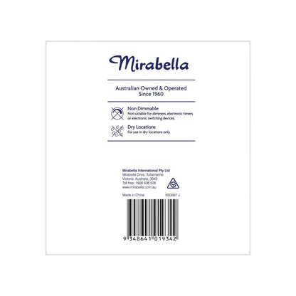 Mirabella Led Gls Es 14w 1400lum 2700k Warm White - 2 pack