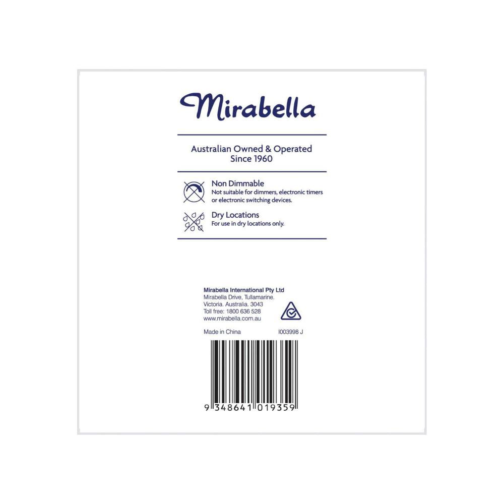 Mirabella Led Gls Es 14w 1400lum 4000k Cool White - 2 pack