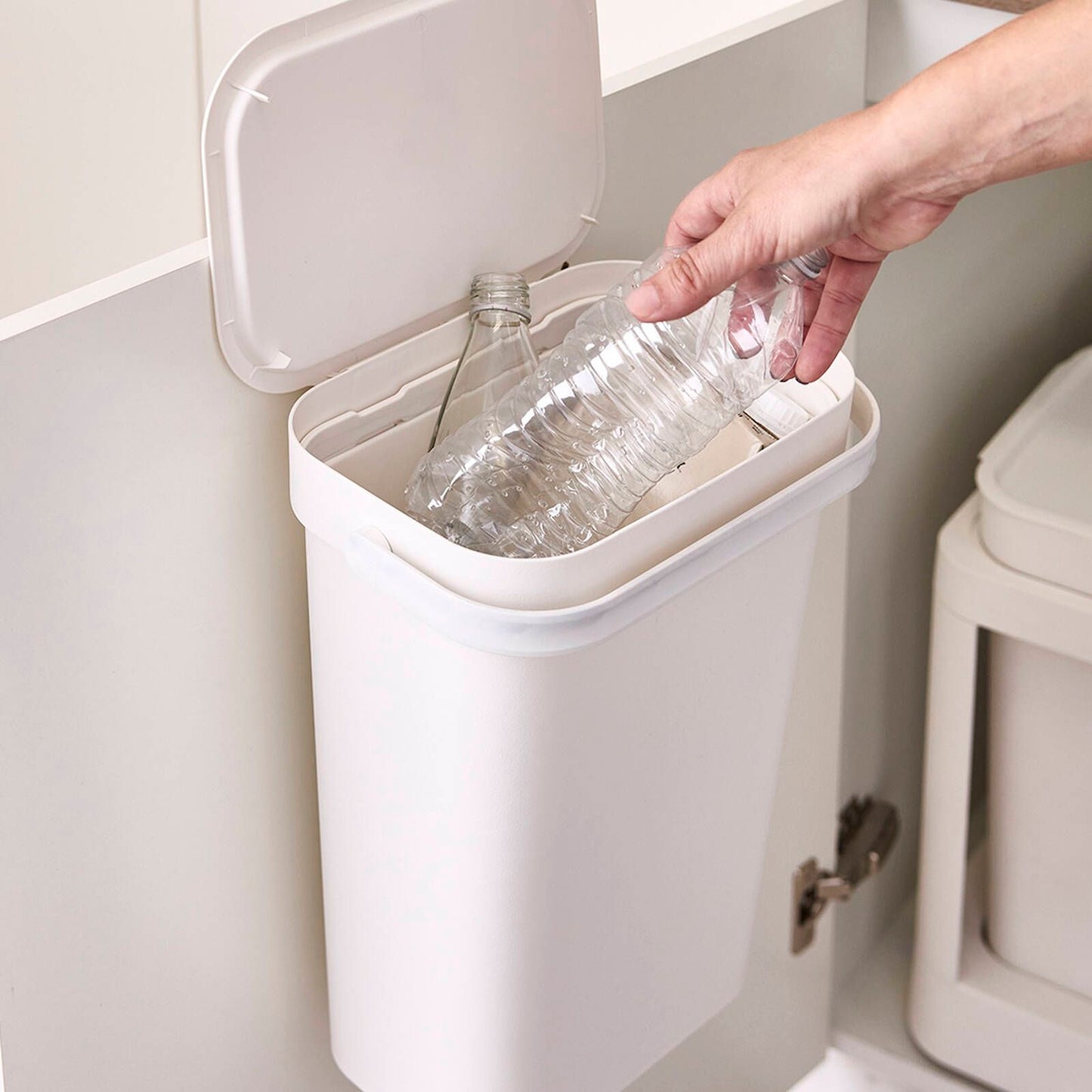 Ezystorage Revida Modular Bin - 9L - 258 x 187 x 345mm - White