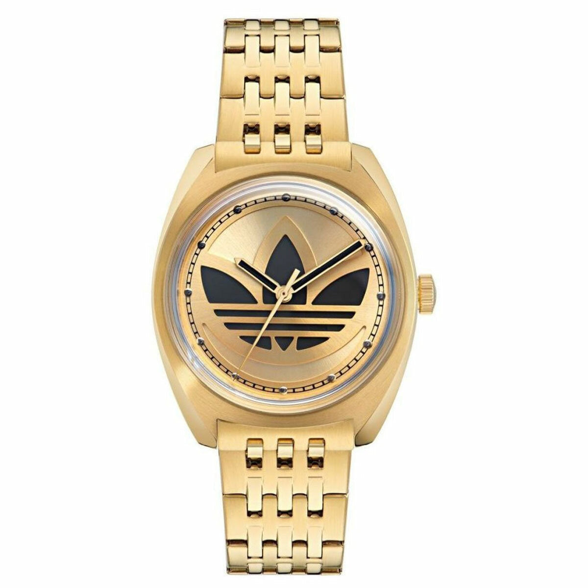 Adidas Originals Edition One Gold Tone Stainless Steel Watch AOFH23509 39mm