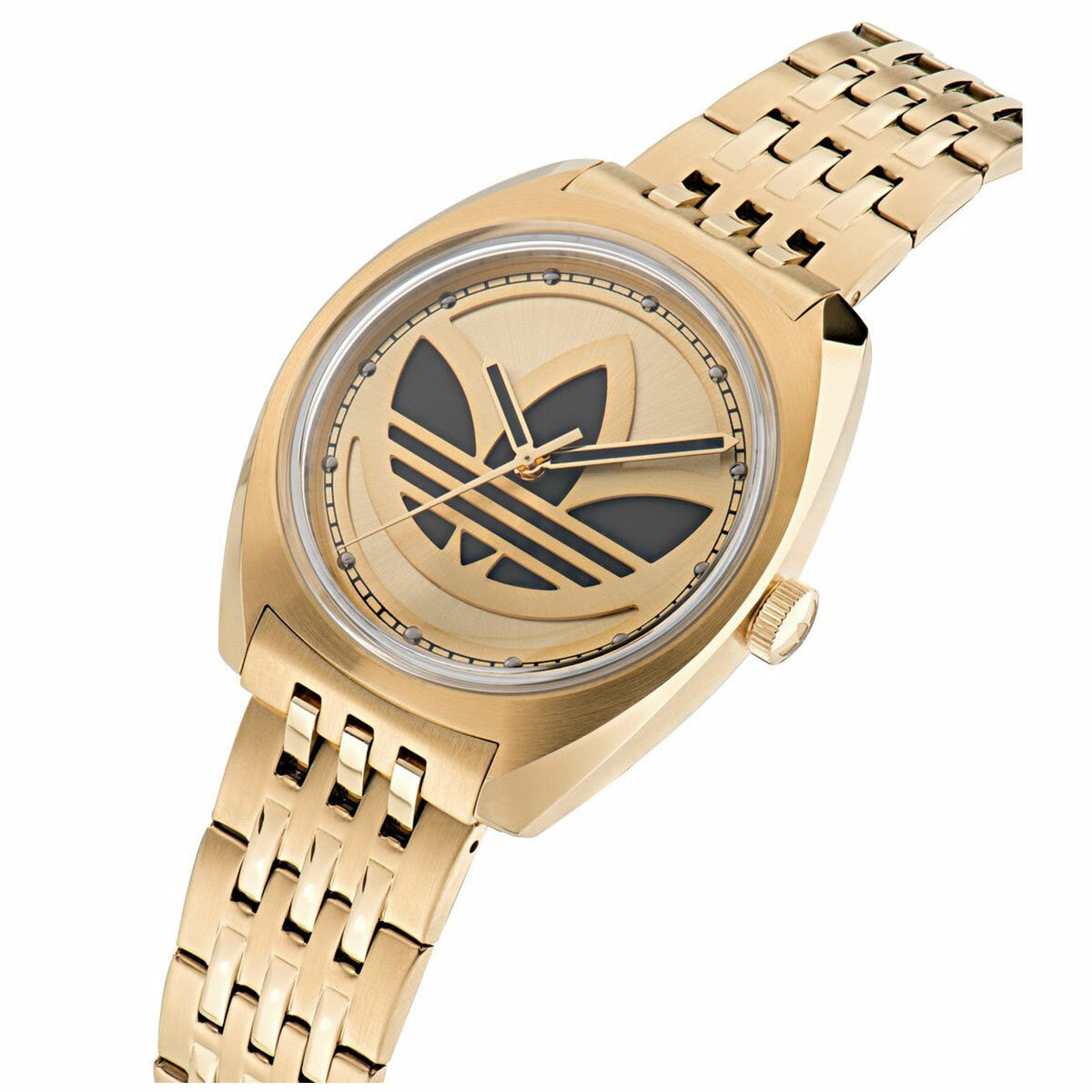 Adidas Originals Edition One Gold Tone Stainless Steel Watch AOFH23509 39mm