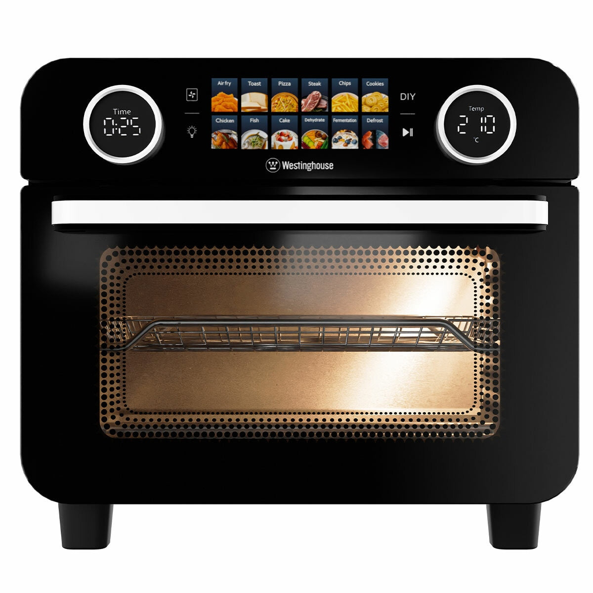 Westinghouse Benchtop Oven 25L Black WHOV03K Digital Air Fryer