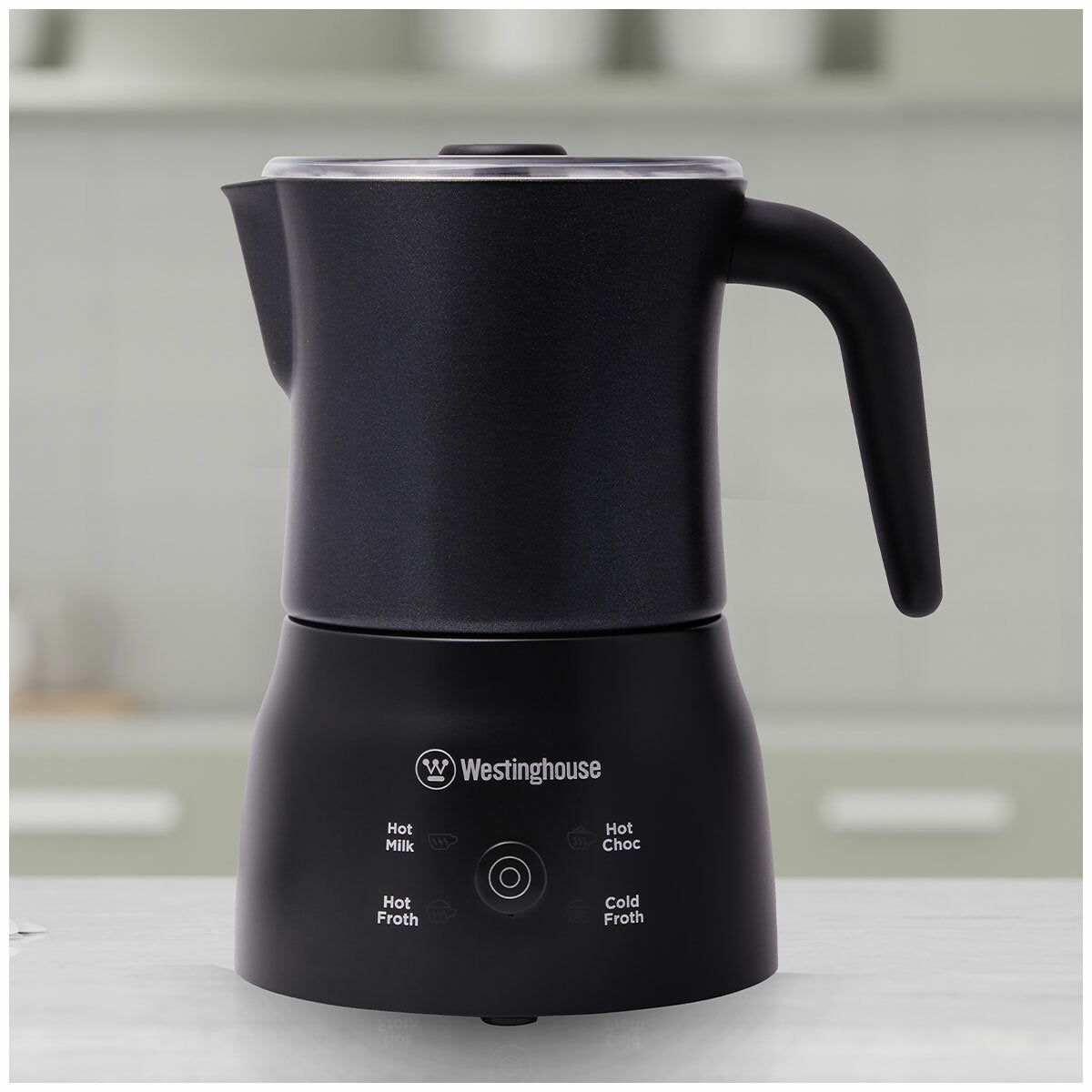 Westinghouse Milk Frother 250ml 650W WHMF03K Black