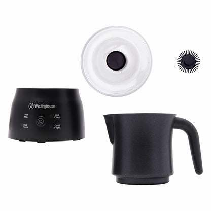 Westinghouse Milk Frother 250ml 650W WHMF03K Black