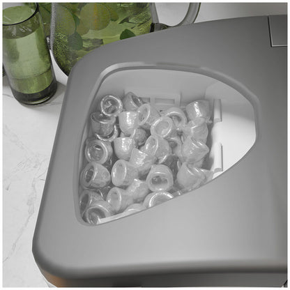 Westinghouse Compact Ice Maker 12kg WHIM01SS Stainless Steel 120W