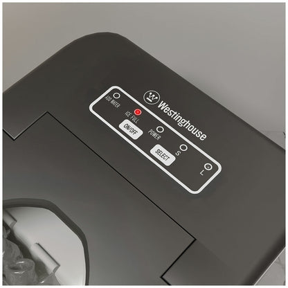 Westinghouse Compact Ice Maker 12kg WHIM01SS Stainless Steel 120W