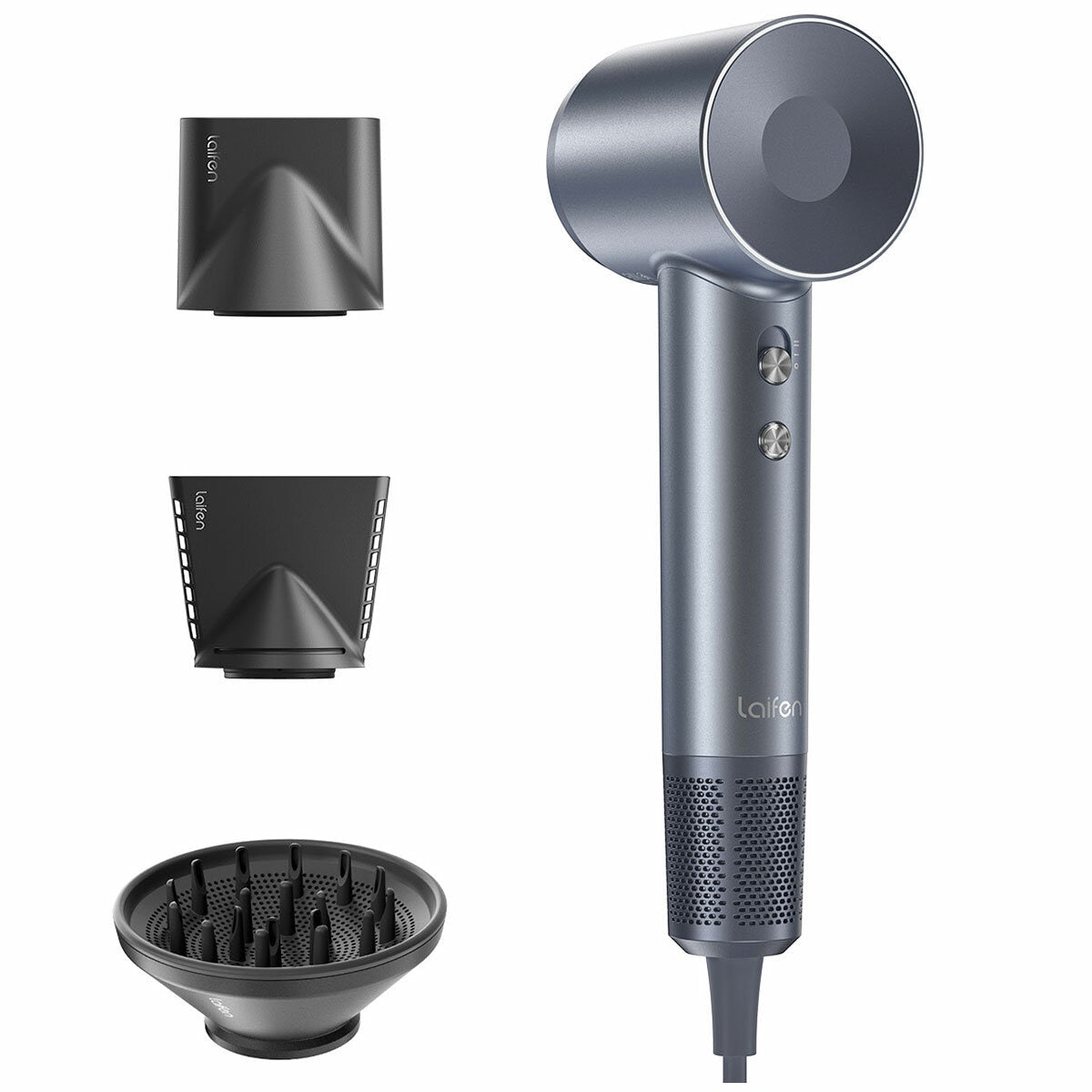 Laifen Swift High-Speed Hair Dryer 110,000 Rpm 200M Ionic Blue