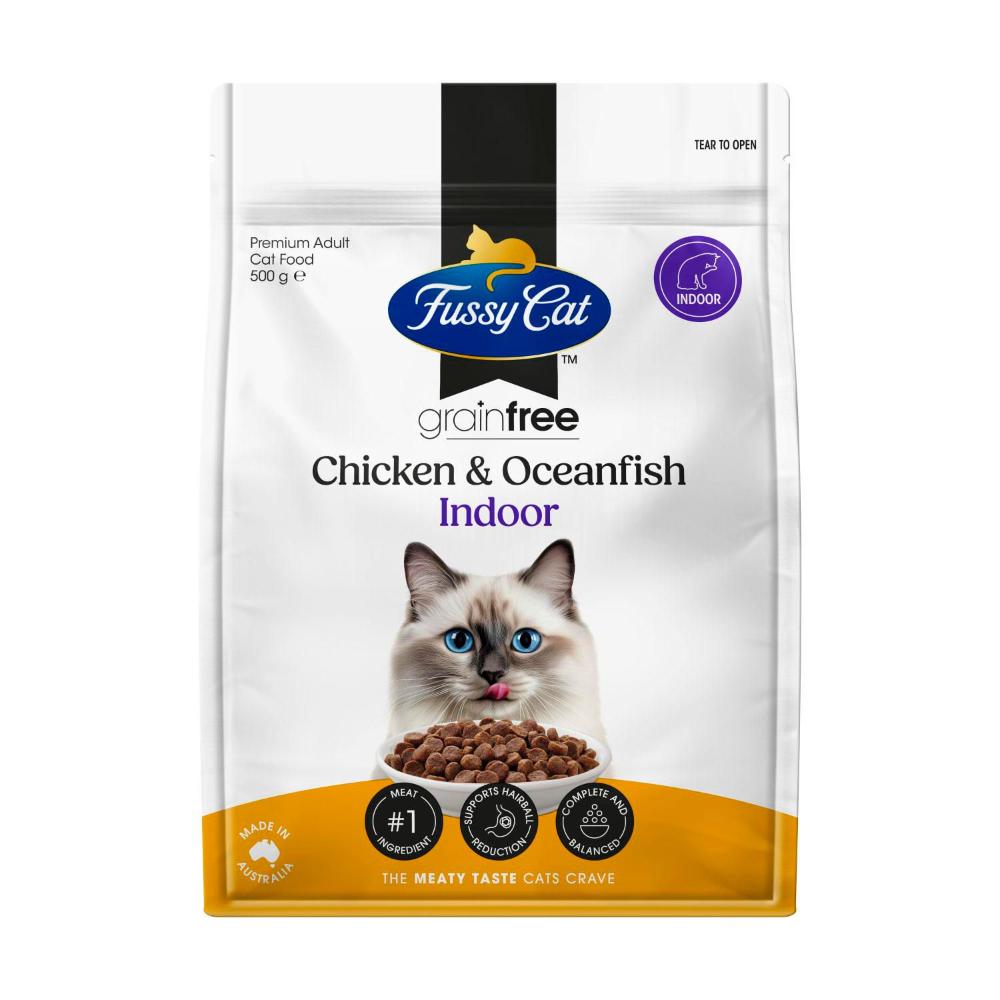 Fussy Cat Grainfree Indoor Cat Food - 500g
