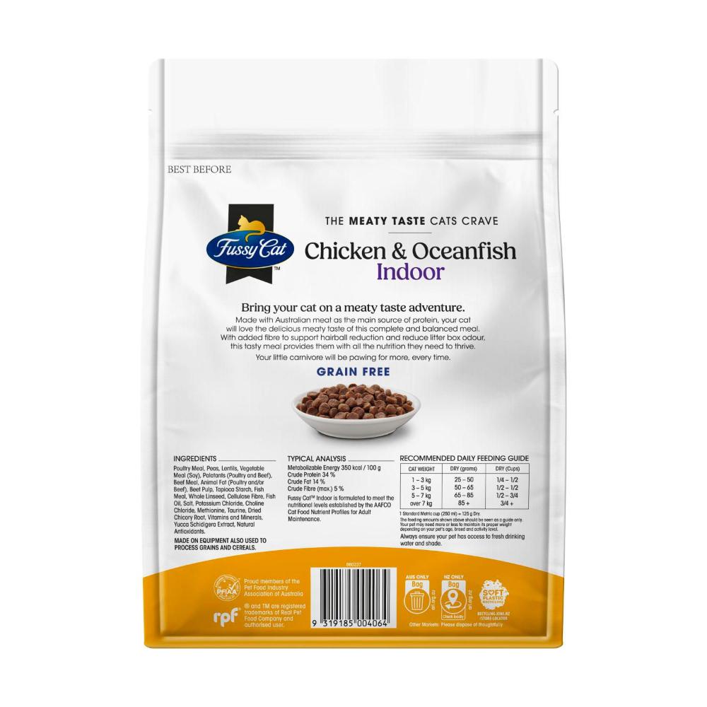 Fussy Cat Grainfree Indoor Cat Food - 500g