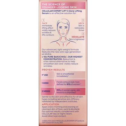 Nivea Expert Lift Cellular 3 Zone Lifting Serum 30ml