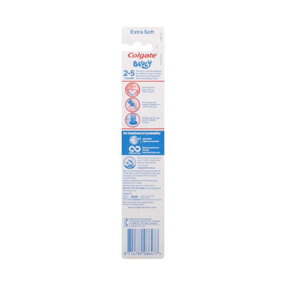 Colgate Kids Junior Bluey Manual Soft Toothbrush - 1 each