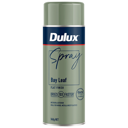 Dulux Bay Leaf Flat Spray Paint - 340g