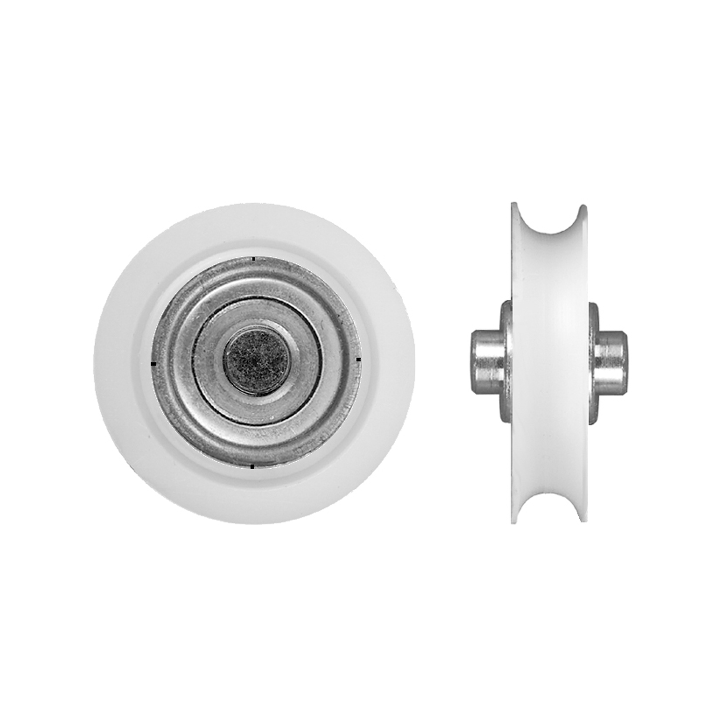 Rolltrak Nylon Concave Roller - 32mm - 40kg