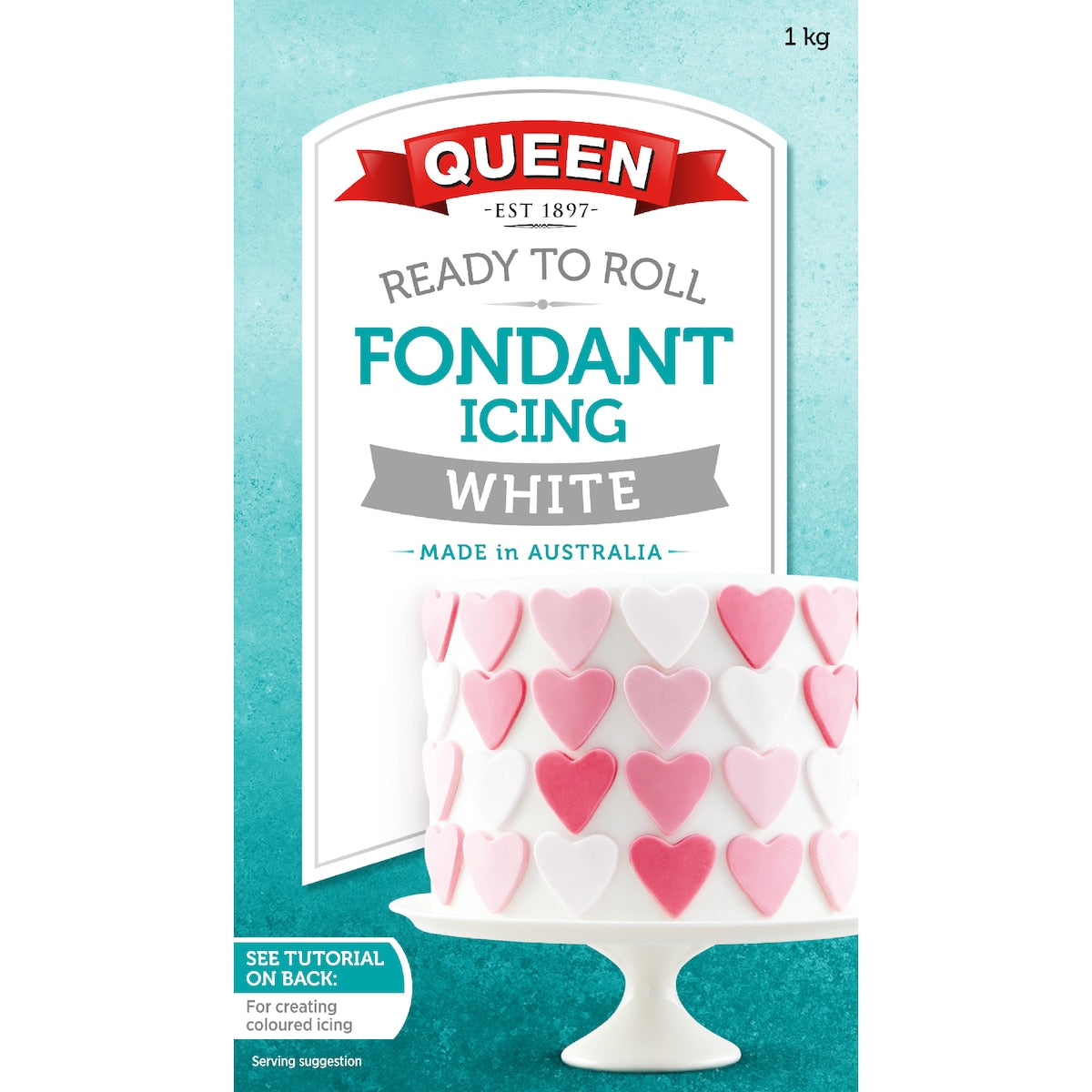 Queen Ready To Roll Icing White 1kg