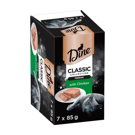 Dine assic Terrine With Chicken Cat Food Multipack 7x85g - 7 pack
