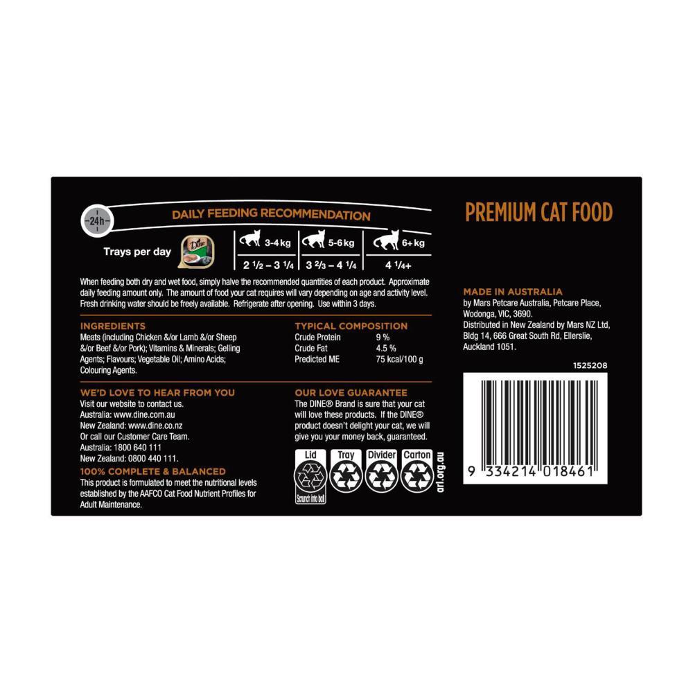 Dine assic Terrine With Chicken Cat Food Multipack 7x85g - 7 pack