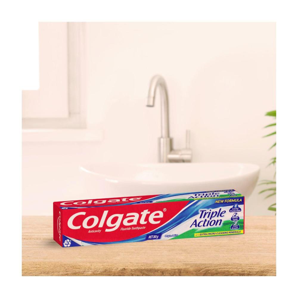 Colgate Triple Action Toothpaste - 80g