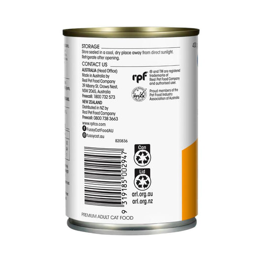Fussy Cat Grainfree Chicken Mince Cat Food - 400g