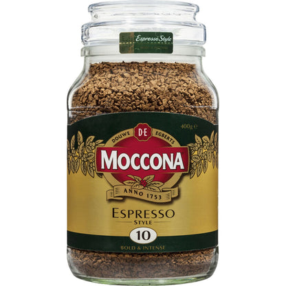 Moccona Freeze Dried Instant Coffee Espresso 400g, 1pc