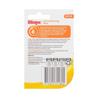 Blistex Lip Balm Conditioning - 4.25g