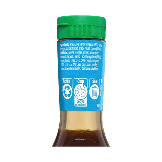 Praise Dressing Balsamic Fat Free 25% Less Sugar - 330mL