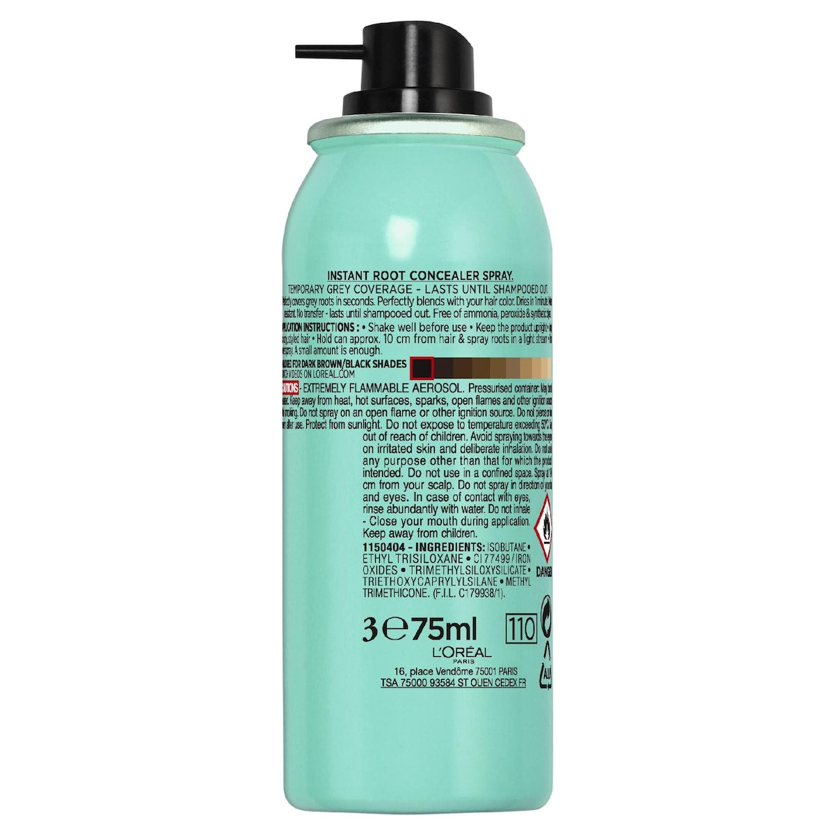Loreal Paris Paris Magic Retouch Hair Colour 1 Black Each