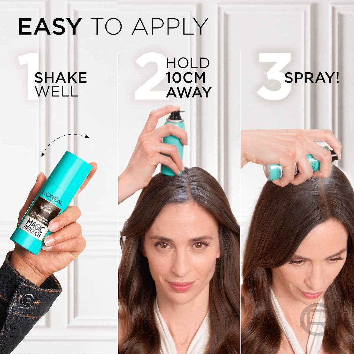 Loreal Paris Paris Magic Retouch Hair Colour 4 Light Brown Each