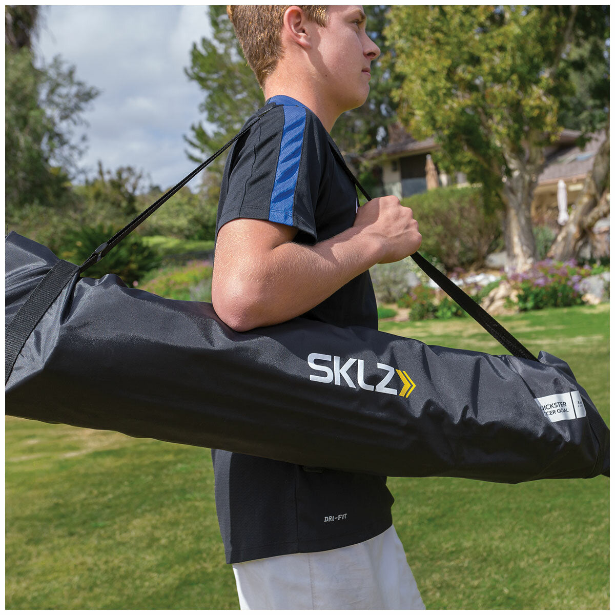 Sklz Quickster Soccer Goal White/Black Portable 2.44 x 1.52m