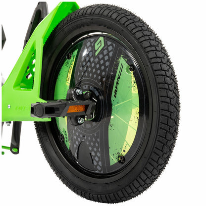 Huffy Green Machine Drift Trike Wheels Green 98364 40.6cm 16in