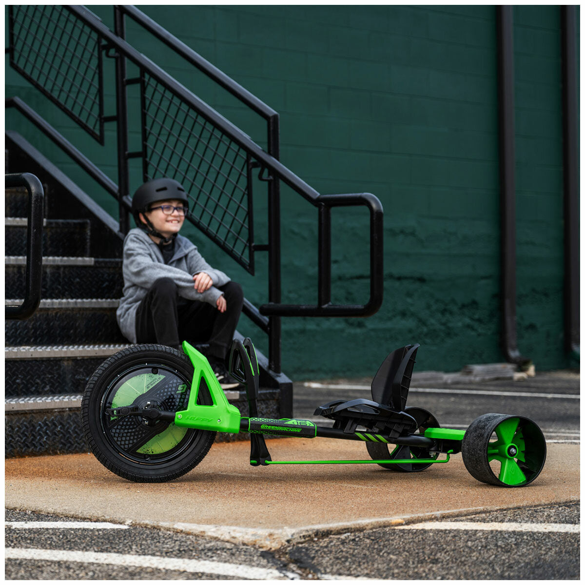 Huffy Green Machine Drift Trike Wheels Green 98364 40.6cm 16in