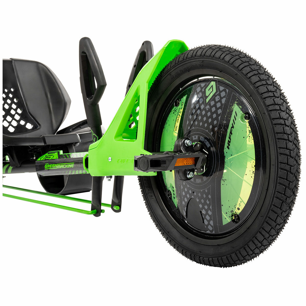 Huffy Green Machine Drift Trike Wheels Green 98364 40.6cm 16in
