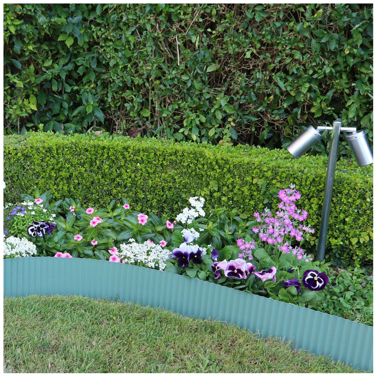 Greenlife Metal Garden Edging Roll 2 x 6M x 150mm Eucalyptus