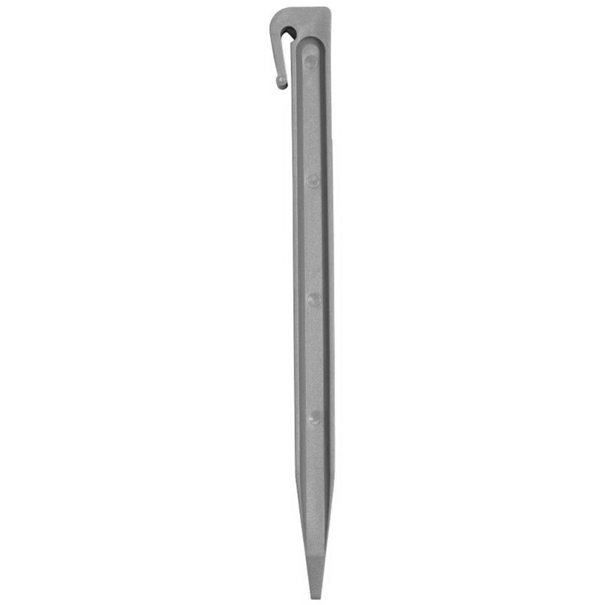 Greenlife Plastic Garden Edging 2 x (1000 x 15cm) With 20 Pegs Slate Grey