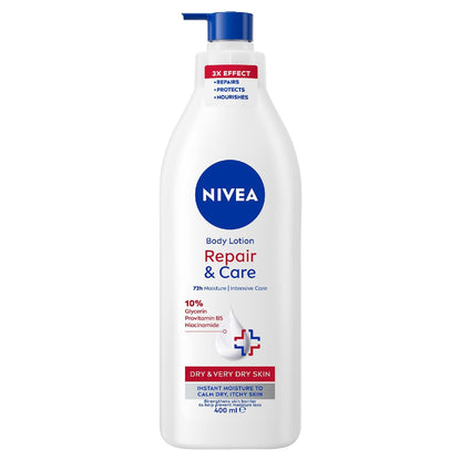 Nivea Repair & Care Body Lotion 72hr 400ml