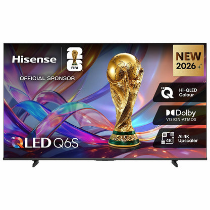 Hisense 55 Inch QLED 4K Smart TV 55Q6SAU