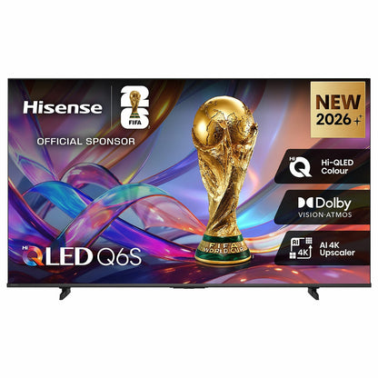 Hisense Qled 4K Smart Tv 50Q6SAU Black Cinematic 50 Inch