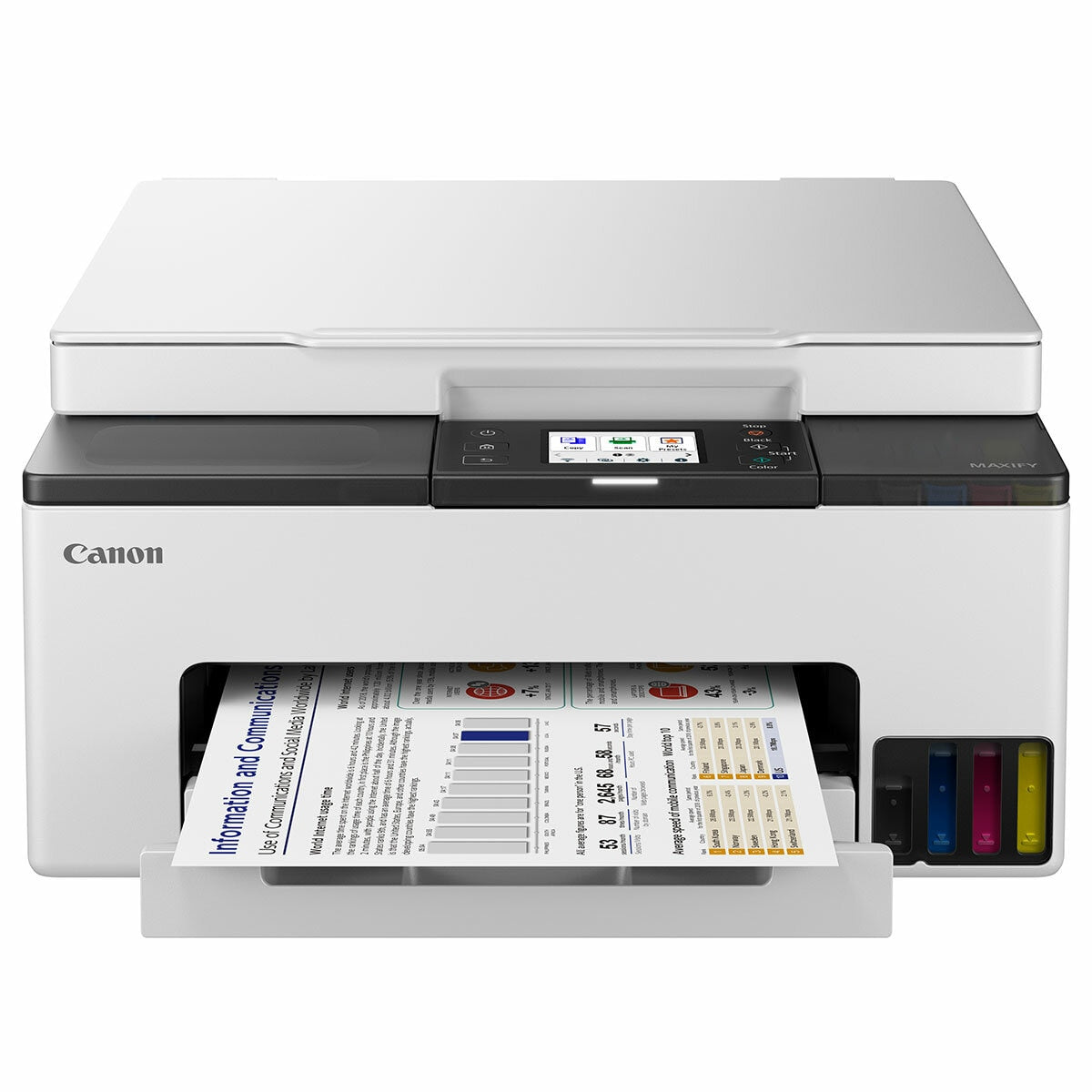 Canon Maxify GX1060 Megatank 3-in-1 Printer Wireless White