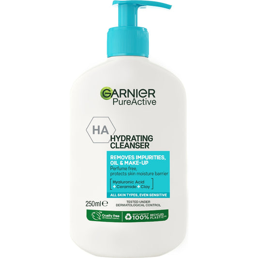 Garnier Pure Active Hydrating Cleanser 250ml