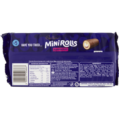 Cadbury Chocolate Mini Rolls 115g 5 Pack