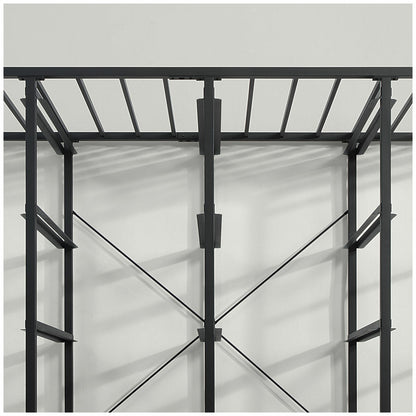 Gorilla 20-Bin Rack Organiser CTCO88BR-20B Black Steel Heavy Duty
