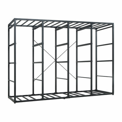Gorilla 20-Bin Rack Organiser CTCO88BR-20B Black Steel Heavy Duty