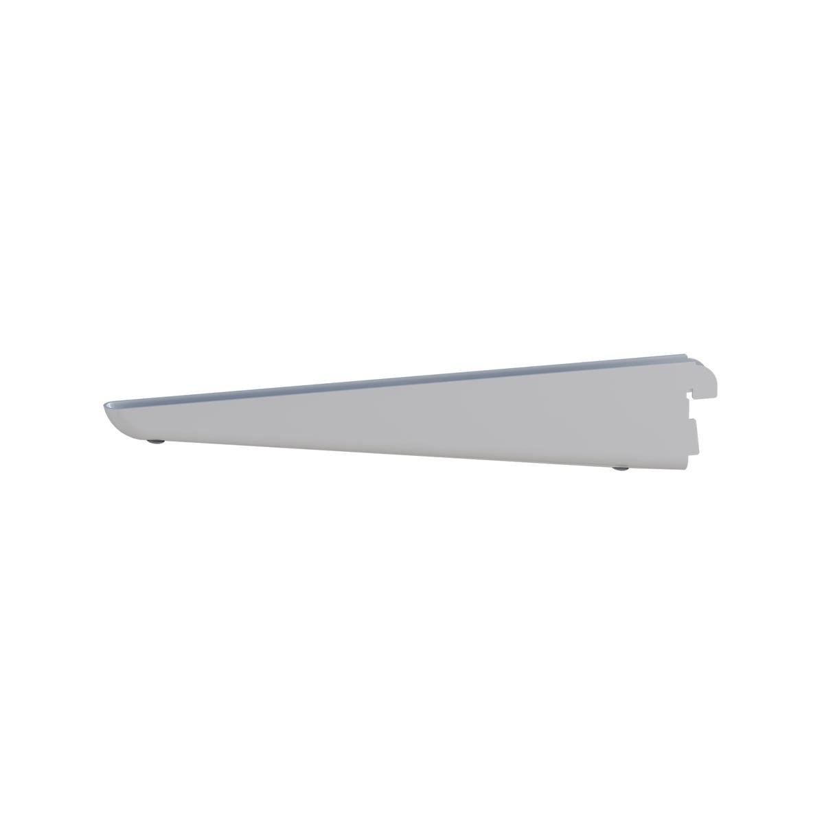 Flexi Storage 270mm White Double Slot Bracket Steel Durable Support